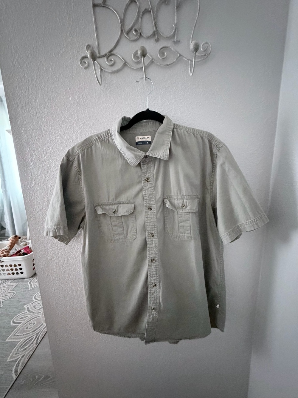 Magellan XL Muted Sage Green Hunting Shirt